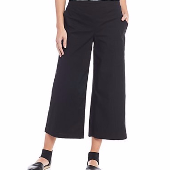 Eileen Fisher Pants - EILEEN FISHER Organic Cotton Wide Leg Pant NWT